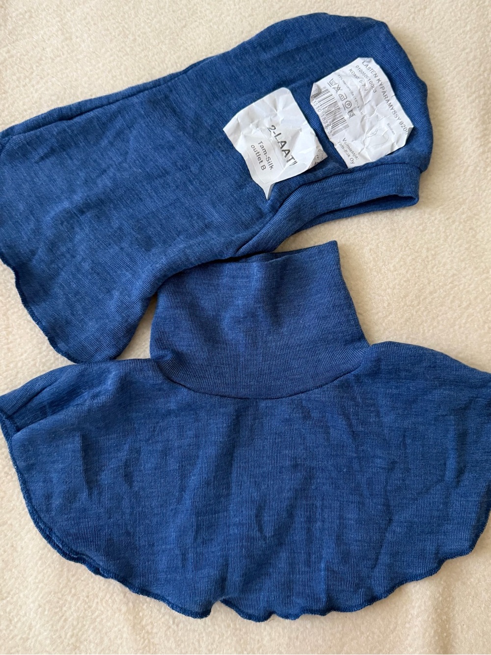 Kids Blue Turtleneck Neck Warmer - Brand Unknown